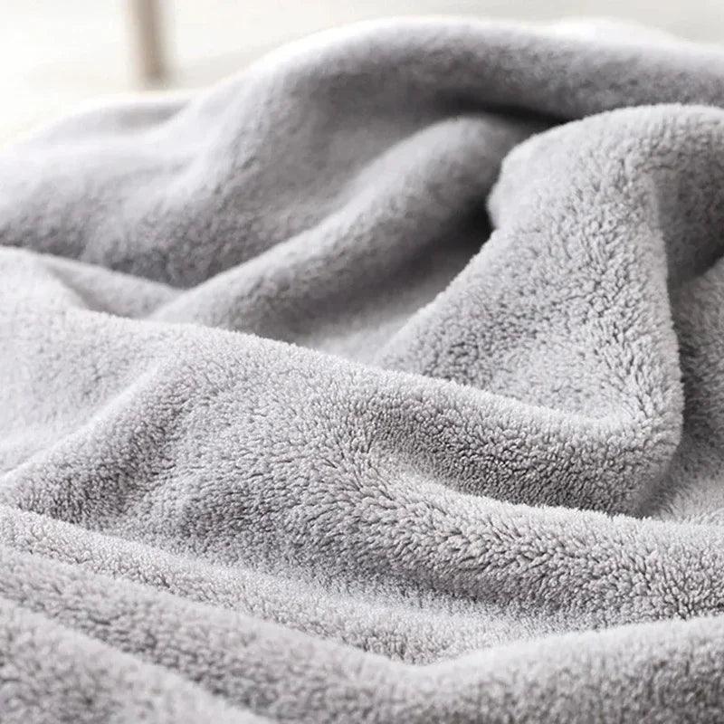 Baby Hooded Bath Towels Cartoon Animal Newborn Soft Towel Blanket Toddler Bathrobe Warm Sleeping Swaddle Wrap for Boys Girls - MANDOTOS