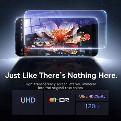 Baseus Tempered Glass for iPhone 16 Pro Max Plus Screen Protector for iPhone 15 14 13 12 11 Pro Max Clear Edge Anti-Peeping Film - MANDOTOS