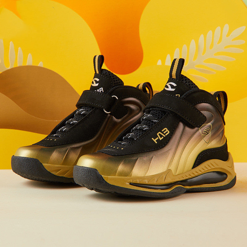 Ancient Energy boys' sneakers in light, medium, and large sizes featuring sporty design and breathable fabric.