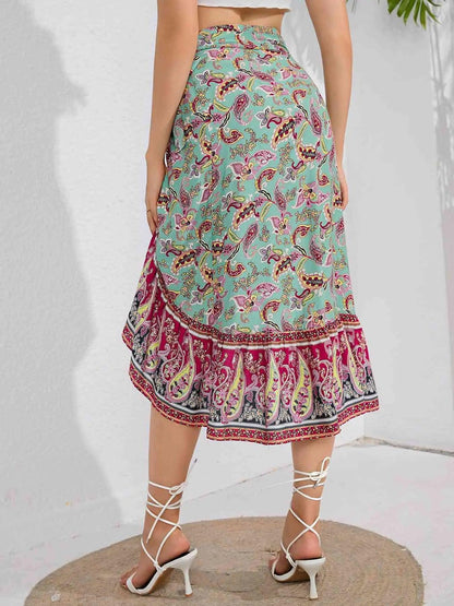 Boho Bliss Midi Skirt - MANDOTOS