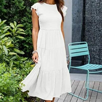 BohoChic Midi Dress - MANDOTOS