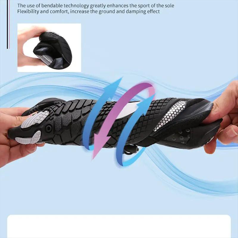 Breathable Double Buckle Unisex Water Shoes - Aqua Shoes Slip-On - MANDOTOS