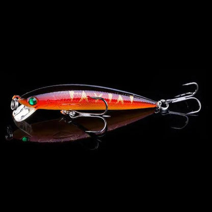 7CM Triple-Sharp Minnow Fishing Lure - MANDOTOS