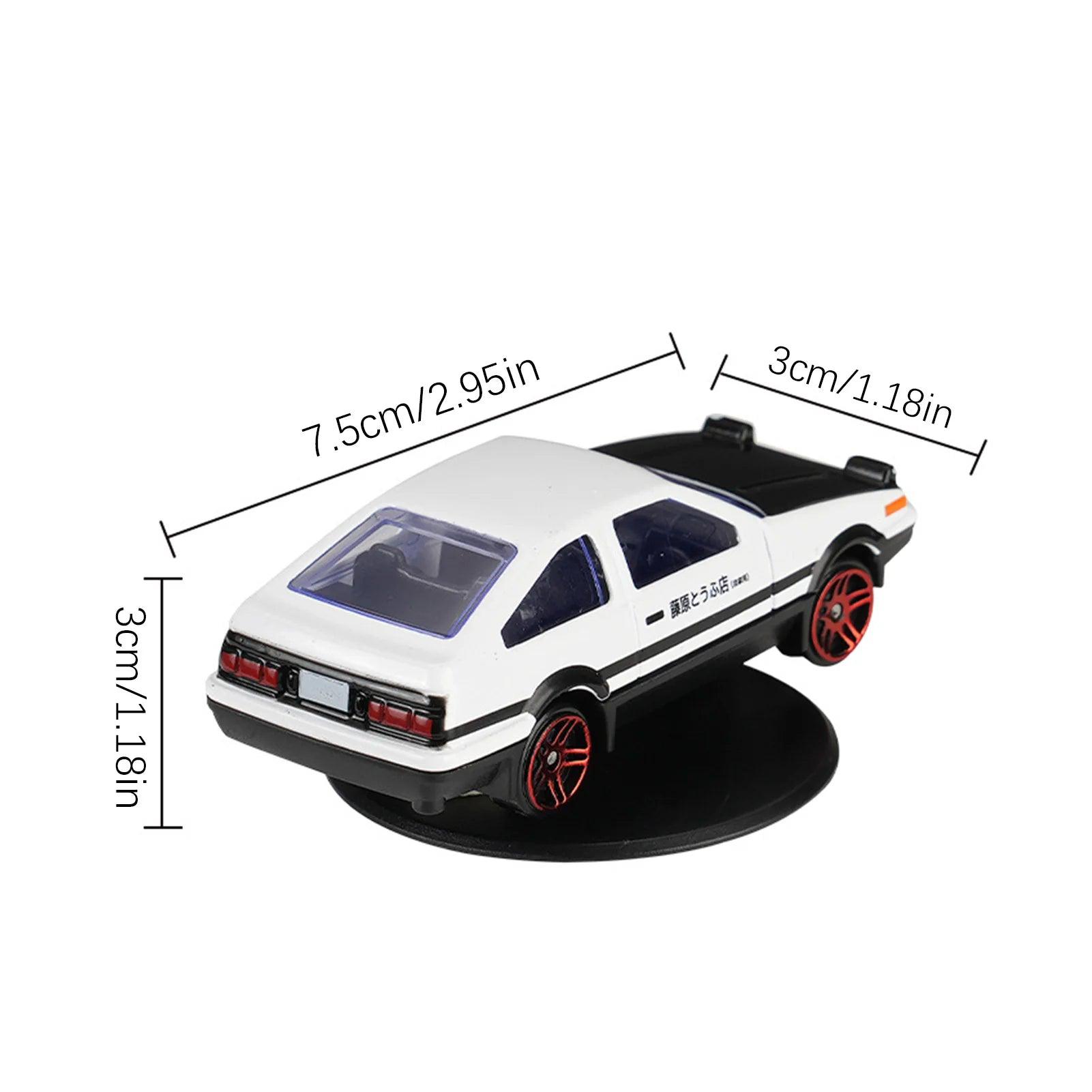 Car AE86 Drift Rotating Ornaments Auto Dashboard Turning AE86 Racing Model Deco Car Interior Classic Center Console Decoration - MANDOTOS