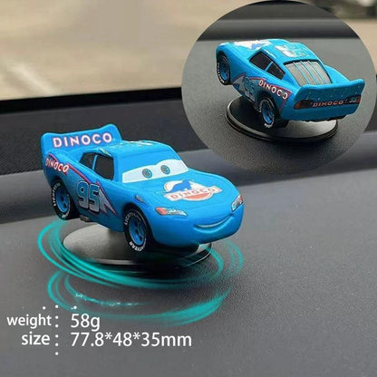 Car For lightning mcqueen Drift Rotating Ornaments Auto Dashboard Turning AE86 Model Deco Car Center Console Decoration - MANDOTOS