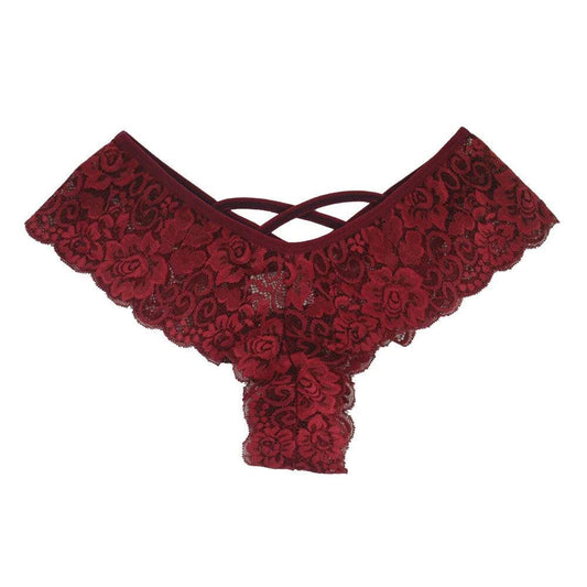 Chic 4-Pack Lace G-String Panties for Women - MANDOTOS