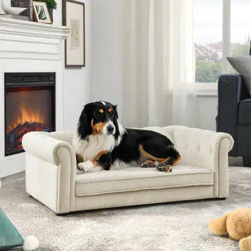 Chic Large Dog Sofa Bed - MANDOTOS