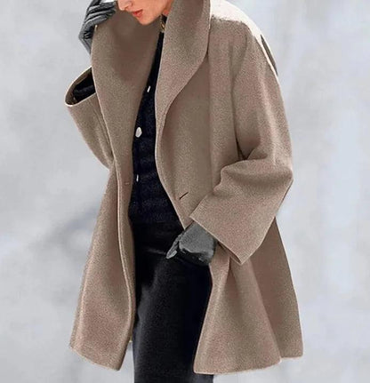 Chic Multi-Shade Oversized Cardigan - MANDOTOS