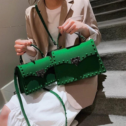 Chic PU Leather Sling Bag - MANDOTOS