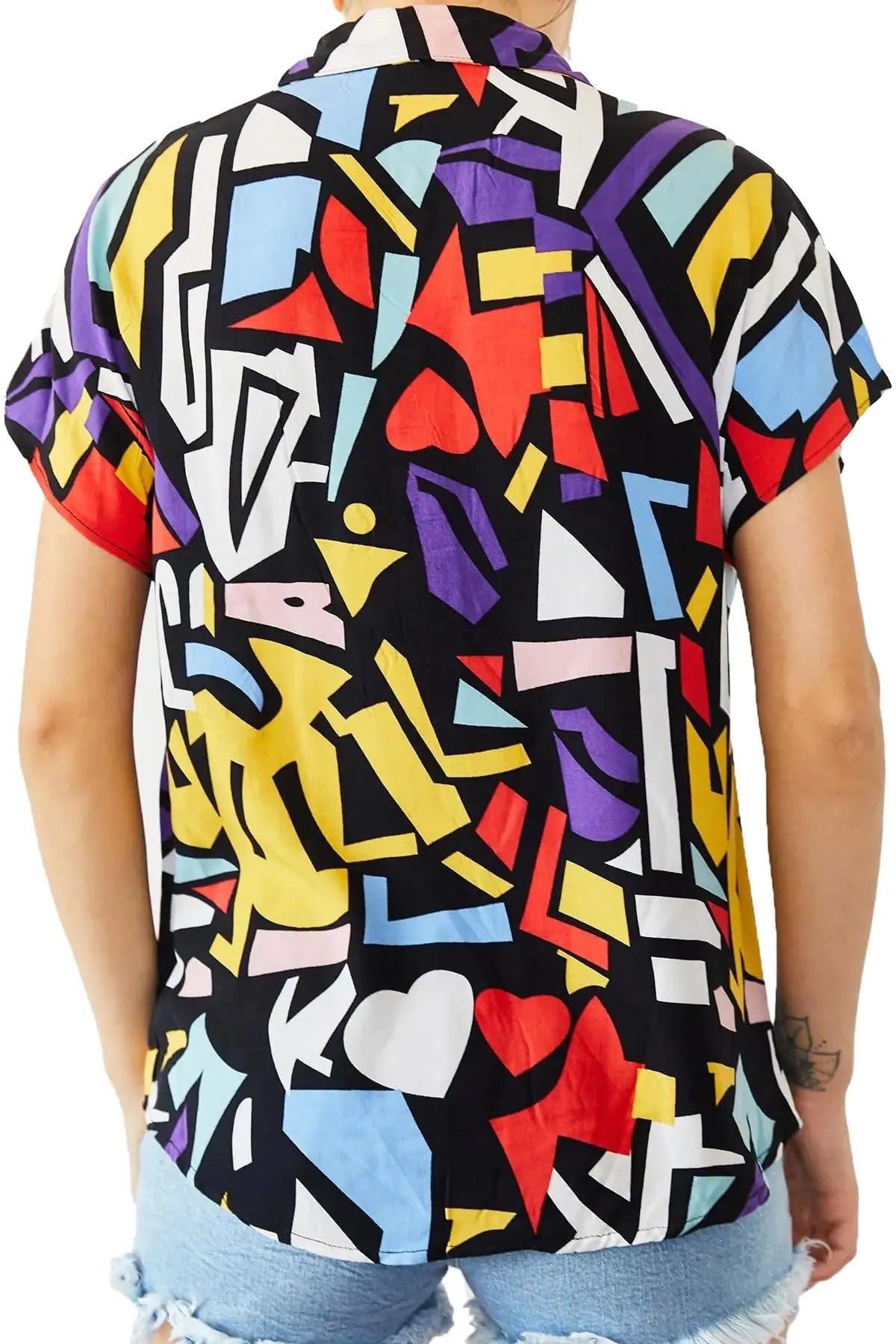 Chic Women's Long Sleeve Button-Down Blouses - MANDOTOS