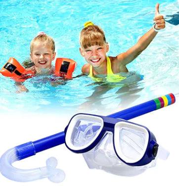 Children's ClearView Snorkel Kit: Tough Mask & Tube - MANDOTOS