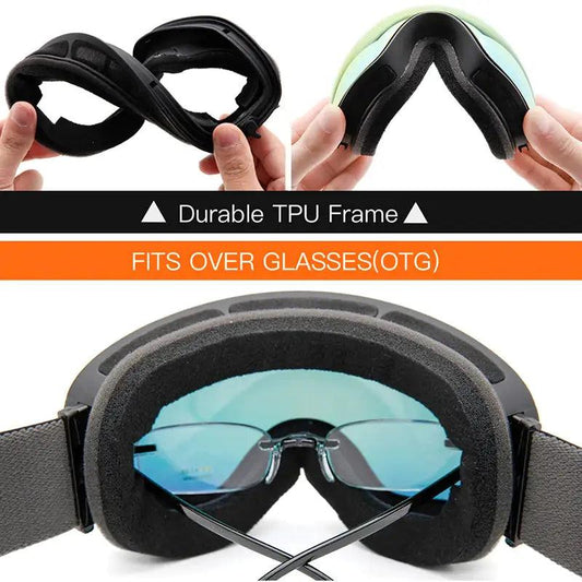 ClearView Anti-Fog Ski Goggles - MANDOTOS