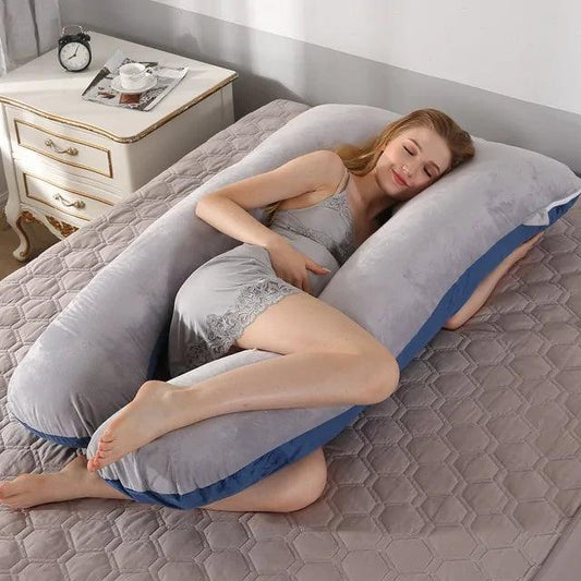 Comfort Cradle Pregnancy Pillow - U Shape - MANDOTOS
