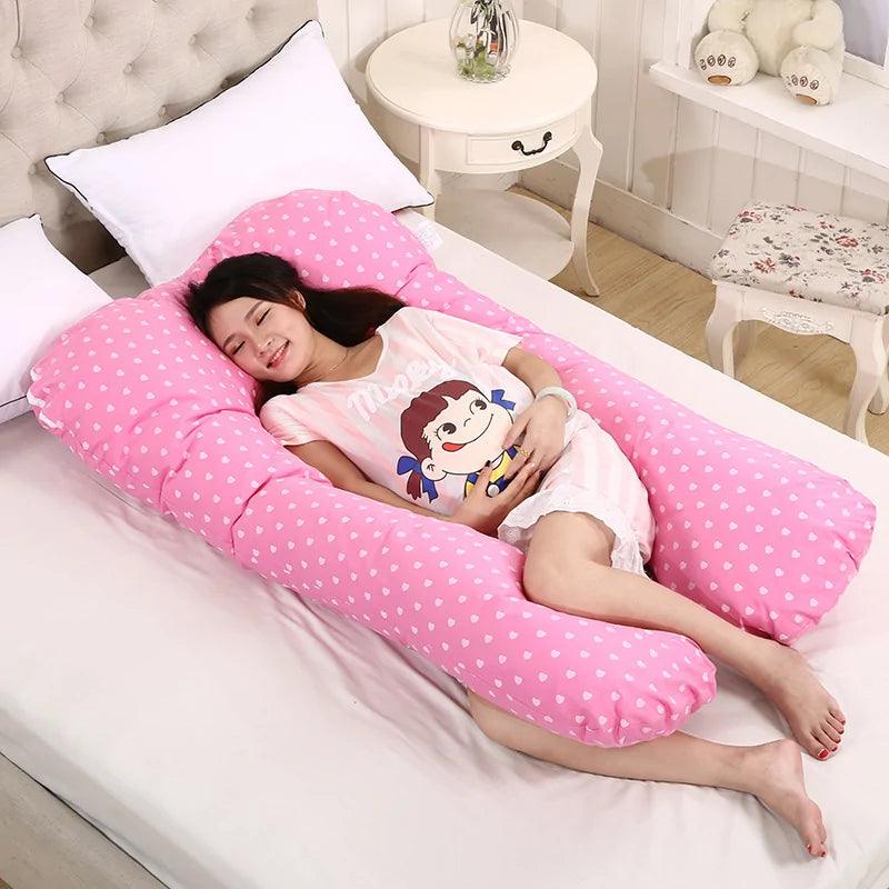 Comfort Cradle Pregnancy Pillow - U Shape - MANDOTOS