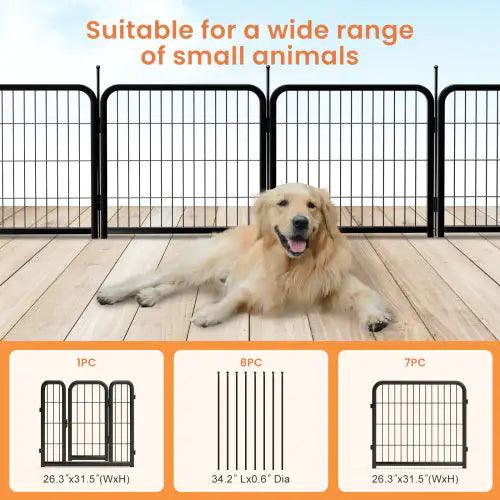 Compact Pet Playpen for Small Animals - MANDOTOS