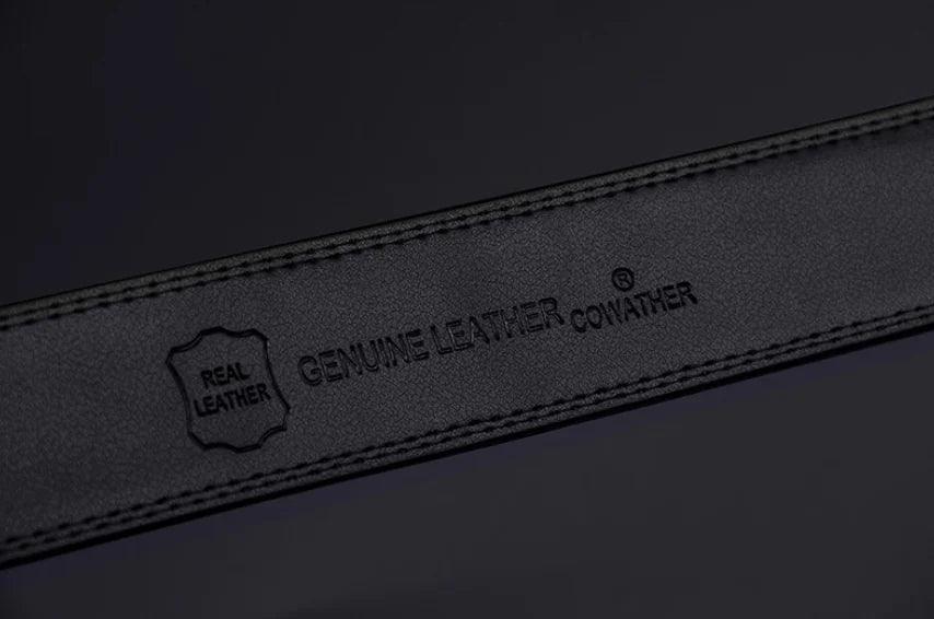 Contemporary Leather Belt - MANDOTOS