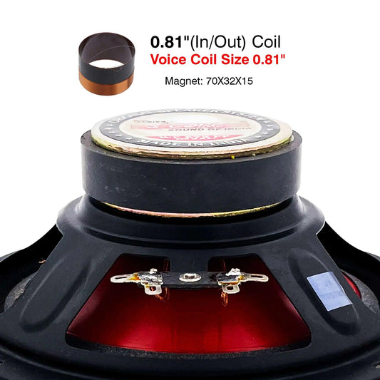 CoreBass 6 Inch 300W Car Subwoofer - MANDOTOS