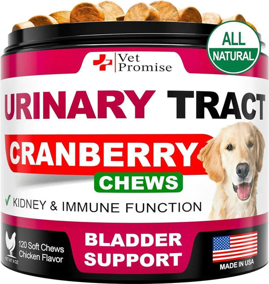 Cranberry Dog UTI & Bladder Control Chews - MANDOTOS
