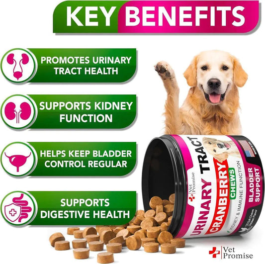 Cranberry Dog UTI & Bladder Control Chews - MANDOTOS