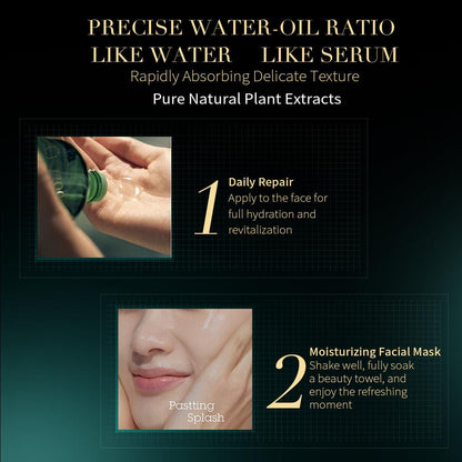 Crogooe Herbal Toner, 99 Wormwood Extract, Antioxidant,Anti-Acne Anti-inflammatory SoothingMoisture Repair Sensitive Skin - MANDOTOS