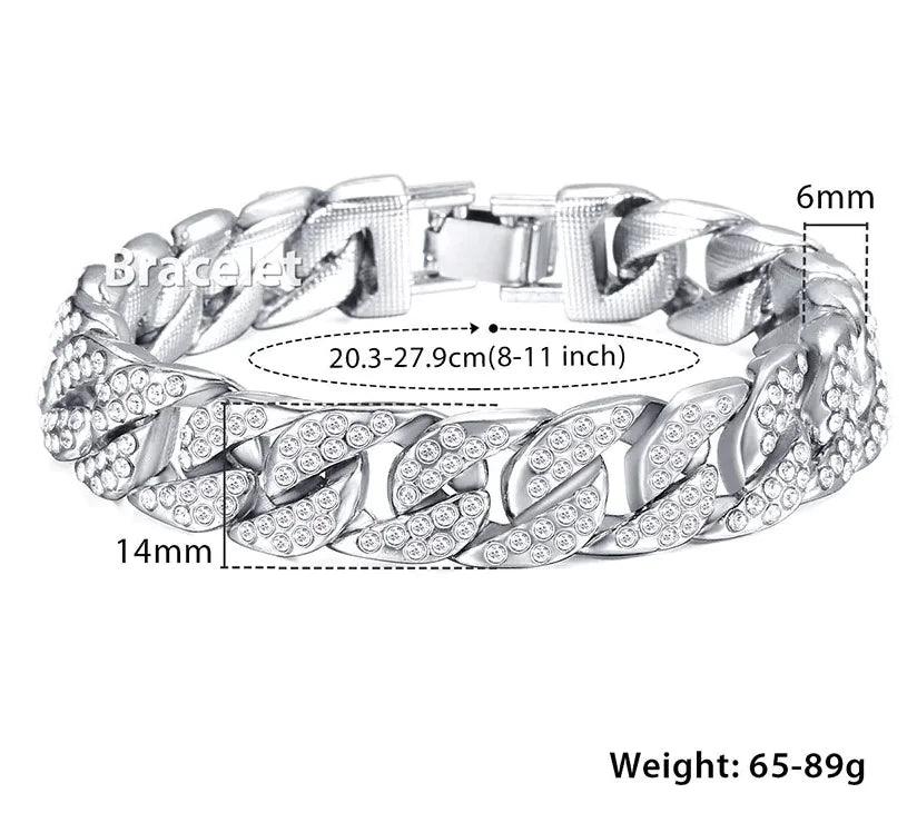 Cuban Gold Curb Bracelet - MANDOTOS