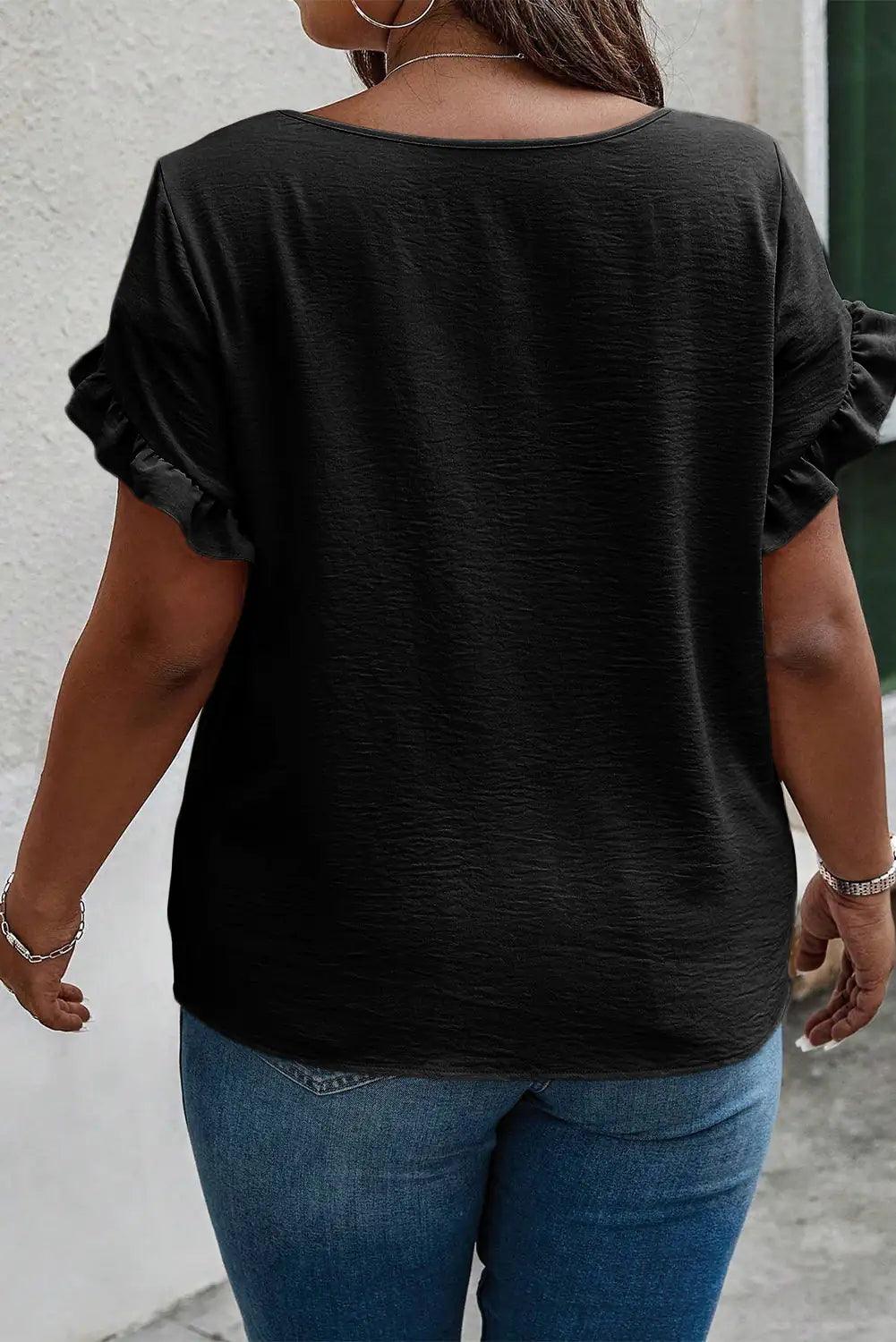 Curvy Samantha Blouse - MANDOTOS