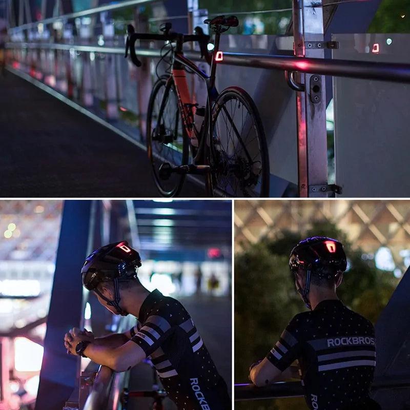 Cyclist's Beacon: USB Rechargeable Waterproof Light - MANDOTOS