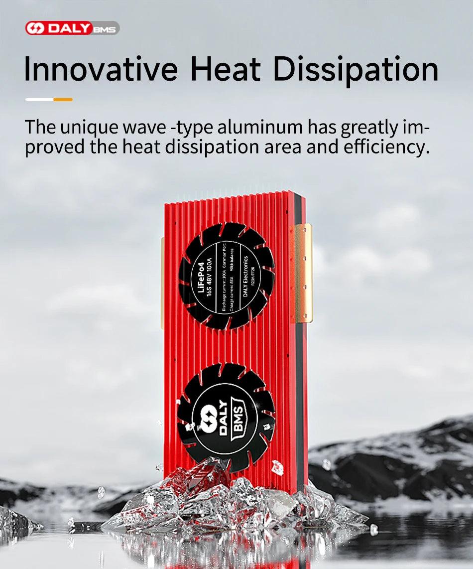 DALYBMS 20A 30A 60A For 4S12V Lifepo4 battery pack Li-ion 7S 24V 10S 36V Protect charge and discharge with passive balancer - MANDOTOS