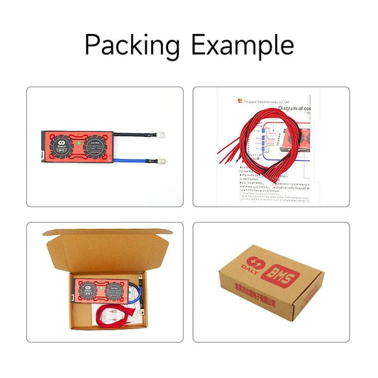 DALYBMS 20A 30A 60A For 4S12V Lifepo4 battery pack Li-ion 7S 24V 10S 36V Protect charge and discharge with passive balancer - MANDOTOS