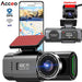 4K Dual Lens Dashboard Cam with Night Vision & GPS - Built-in Wi-Fi & Parking Mode - MANDOTOS
