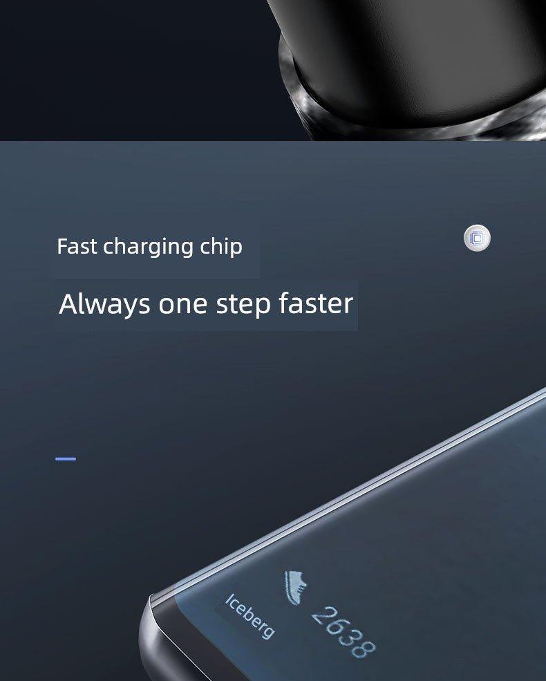 Double-Headed Typec Data Cable Mobile Phone Computer Car Universal Male-to-Male CTOC Flash Charging Cable 2 M Long Fast Charging - MANDOTOS