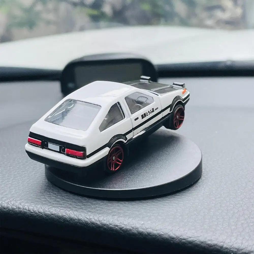 Drift Rotating Auto Turning Gyroscope Alloy AE86 Car Model Interior Center Console Decorative Ornaments Christmas Holiday Gifts - MANDOTOS