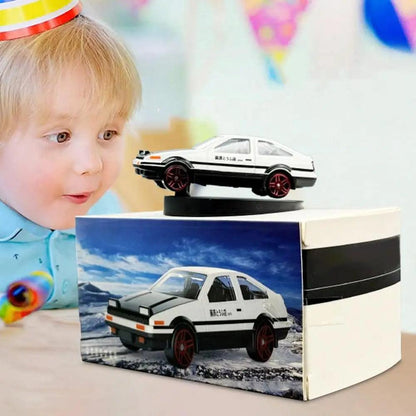 Drift Rotating Auto Turning Gyroscope Alloy AE86 Car Model Interior Center Console Decorative Ornaments Christmas Holiday Gifts - MANDOTOS