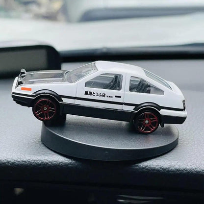 Drift Rotating Auto Turning Gyroscope Alloy AE86 Car Model Interior Center Console Decorative Ornaments Christmas Holiday Gifts - MANDOTOS