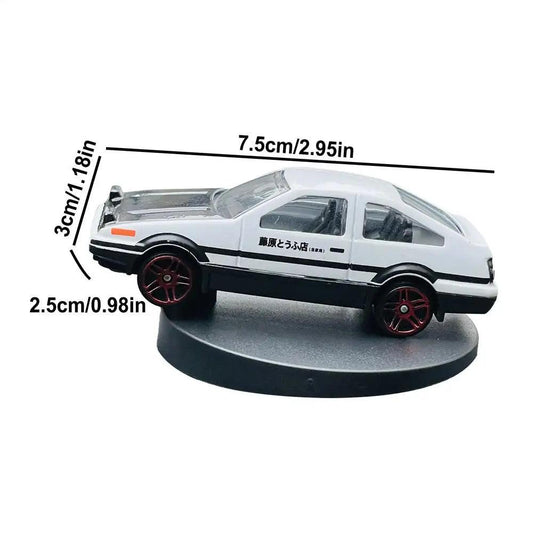 Drift Rotating Auto Turning Gyroscope Alloy AE86 Car Model Interior Center Console Decorative Ornaments Christmas Holiday Gifts - MANDOTOS