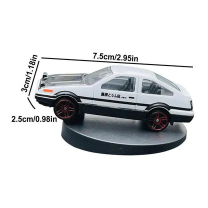 Drift Rotating Auto Turning Gyroscope Alloy AE86 Car Model Interior Center Console Decorative Ornaments Christmas Holiday Gifts - MANDOTOS