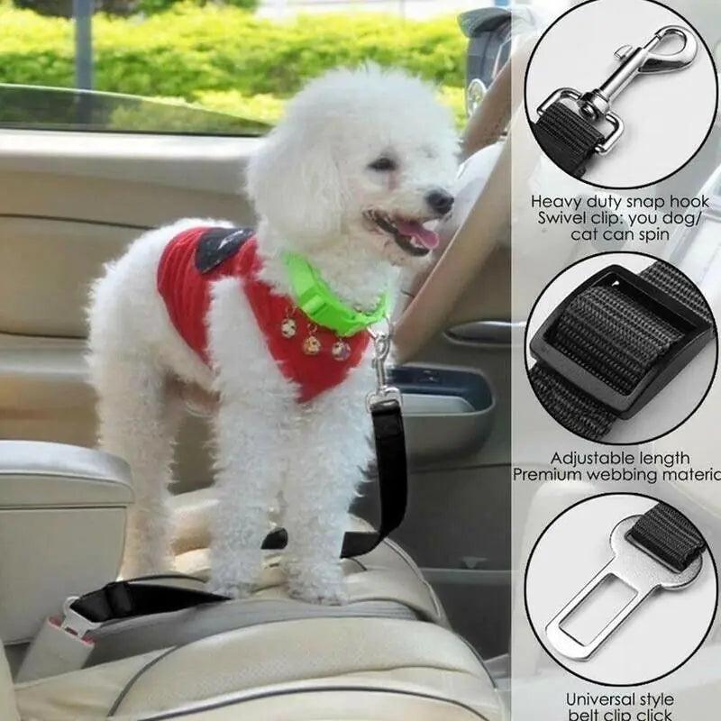 Dual Pet Car Safety Belts - MANDOTOS