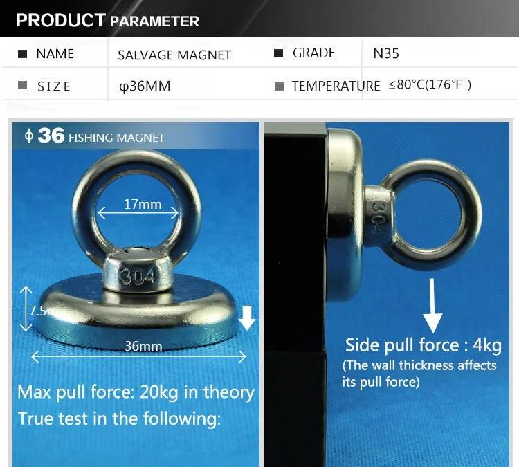 Dual Power Treasure Magnets - MANDOTOS