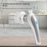 Electric Cleaning Brush 4 In 1 Spinning Scrubber Handheld Electric Cordless Cleaning Brush Portable - MANDOTOS