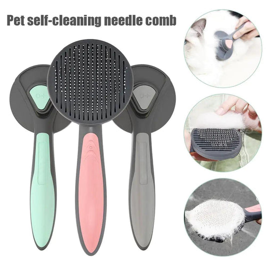 EasyClean Pet Grooming Brush - MANDOTOS