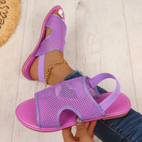 New Mesh Sandals Summer Casual Breathable Flat Shoes For Women Men Beach Shoes - MANDOTOS