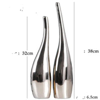 Elegant Ceramic Vase Ensemble - MANDOTOS