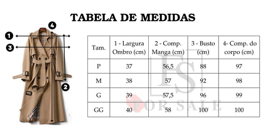 Elegant Classic Trench - MANDOTOS