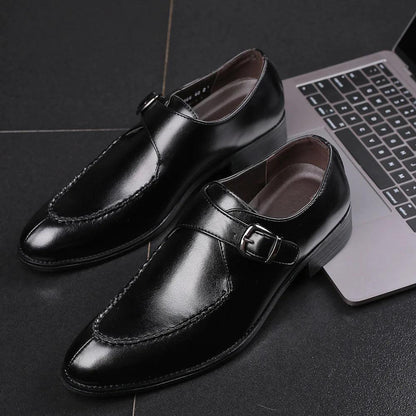 Elegant Leather Oxfords - MANDOTOS