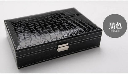 Elegant Leather Vanity Case - MANDOTOS
