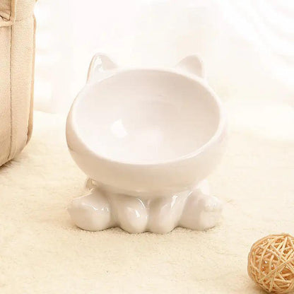 Ergonomic Ceramic Pet Bowl - MANDOTOS