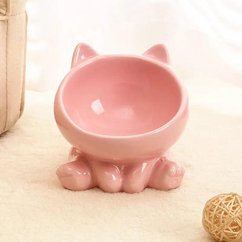 Ergonomic Ceramic Pet Bowl - MANDOTOS
