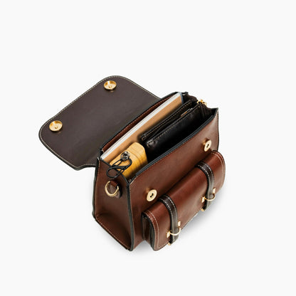 Executive Bee Business Leather Backpack - MANDOTOS