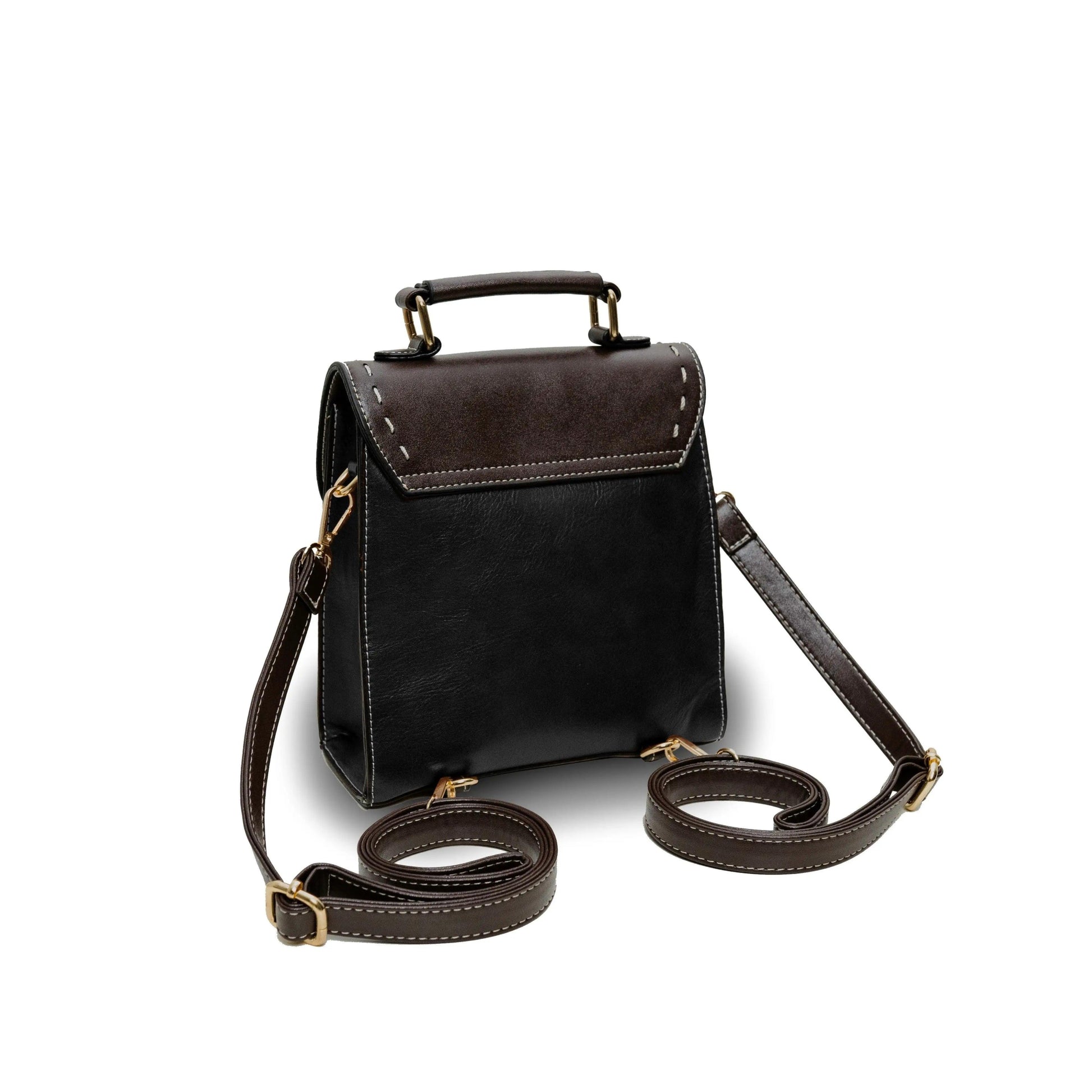 Executive Bee Business Leather Backpack - MANDOTOS