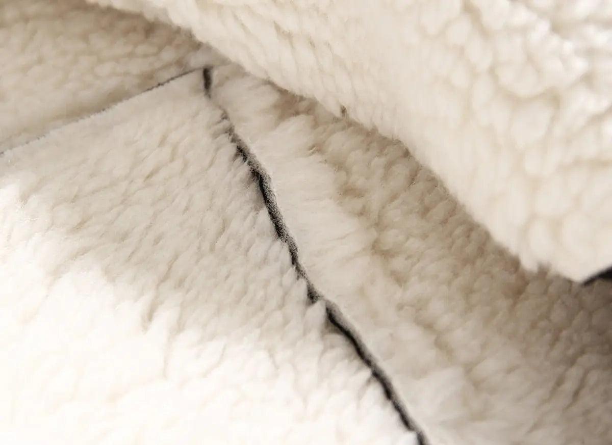 Faux Leather Cropped Jacket - MANDOTOS